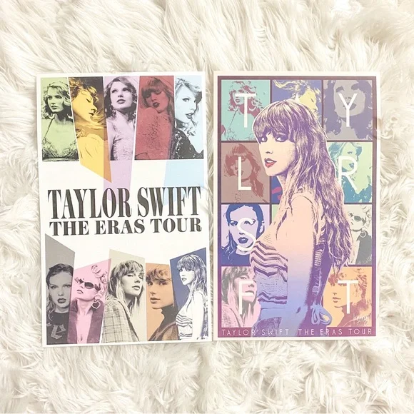 Taylor Swift Set of 4 Posters from The Eras Tour VIP Box (International) - Picture 3 of 6